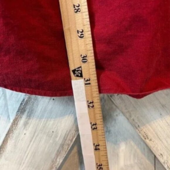 VINTAGE Timberland Weathergear Men's Red Outdoors Button Down Utility Shirt L - Picture 6 of 7